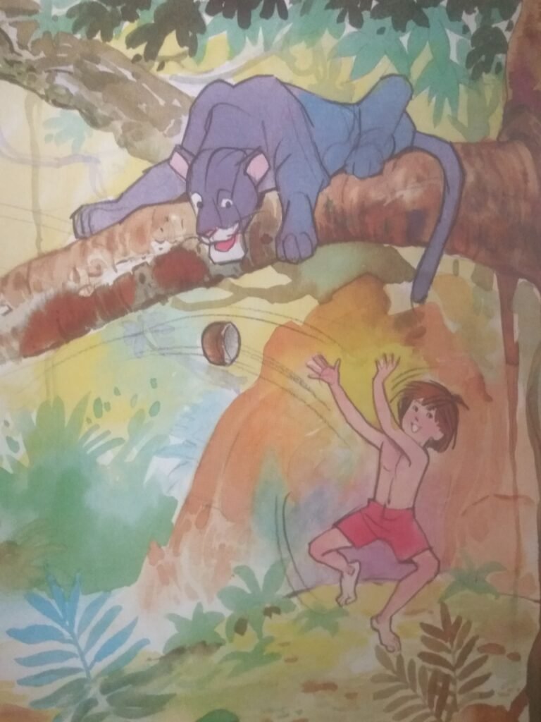 "Oh! Yes it is," said Bagheera who ducked as the bear tossed a coconut at him too. Dream or reality, Raafay decided to play along.