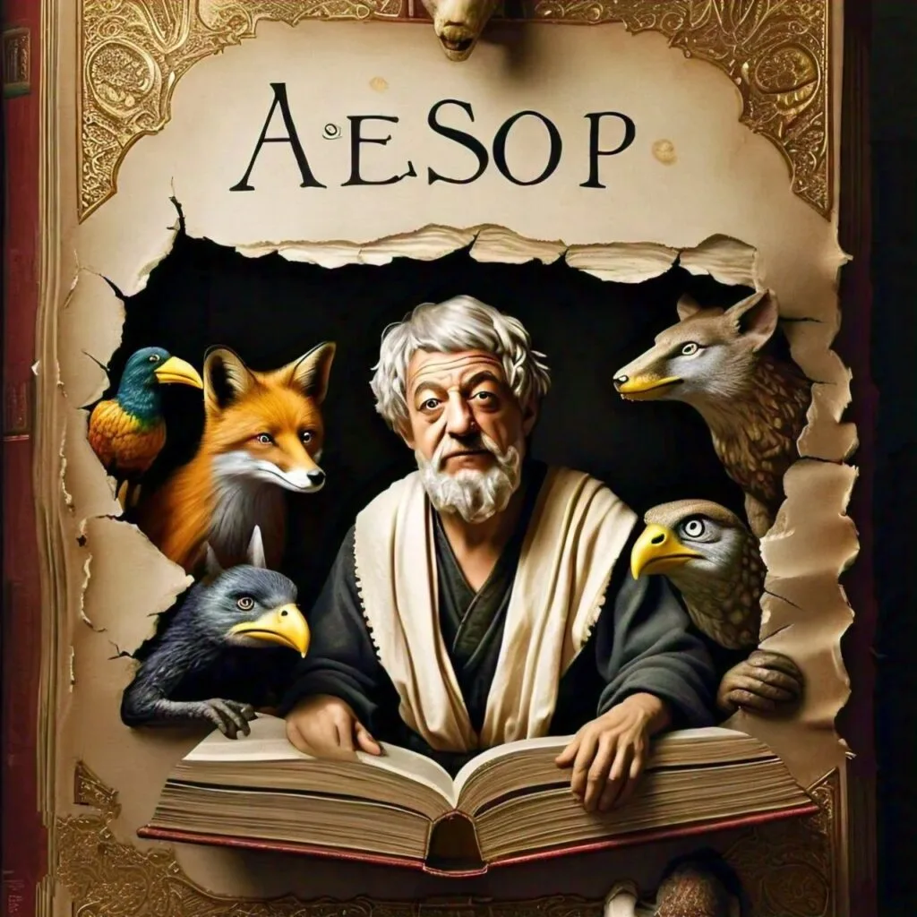 What is the most famous fable of Aesop?