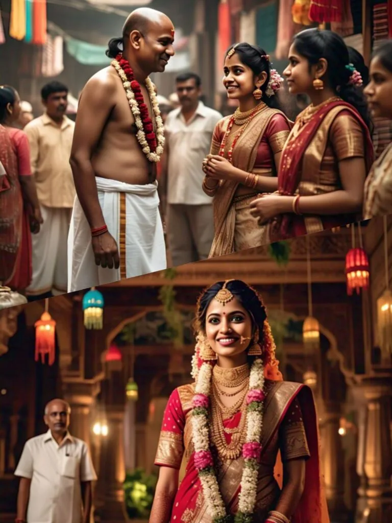 When he arrived and saw the beautiful bride, a wicked urge came to his mind. He wished to enjoy the girl's company for at least a night. So, his sinful mind quickly devised a nasty plan to trick the girl's family members and acquire her.
