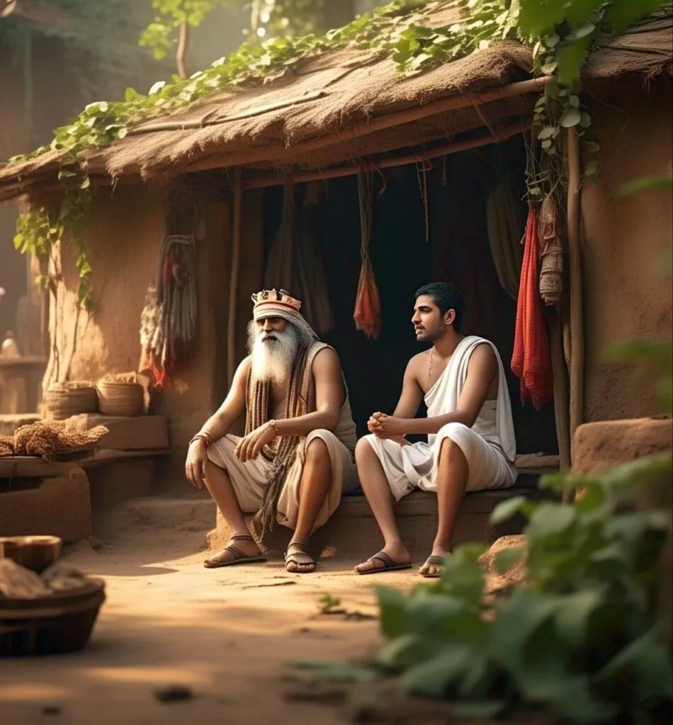 King Kulottunga agreed, and along with other royal members of the family, went to live in the forest. The life in the forest was very serene and calm, and they all realized that this peaceful life was actually a blessing in disguise, away from the materialistic life of the world.