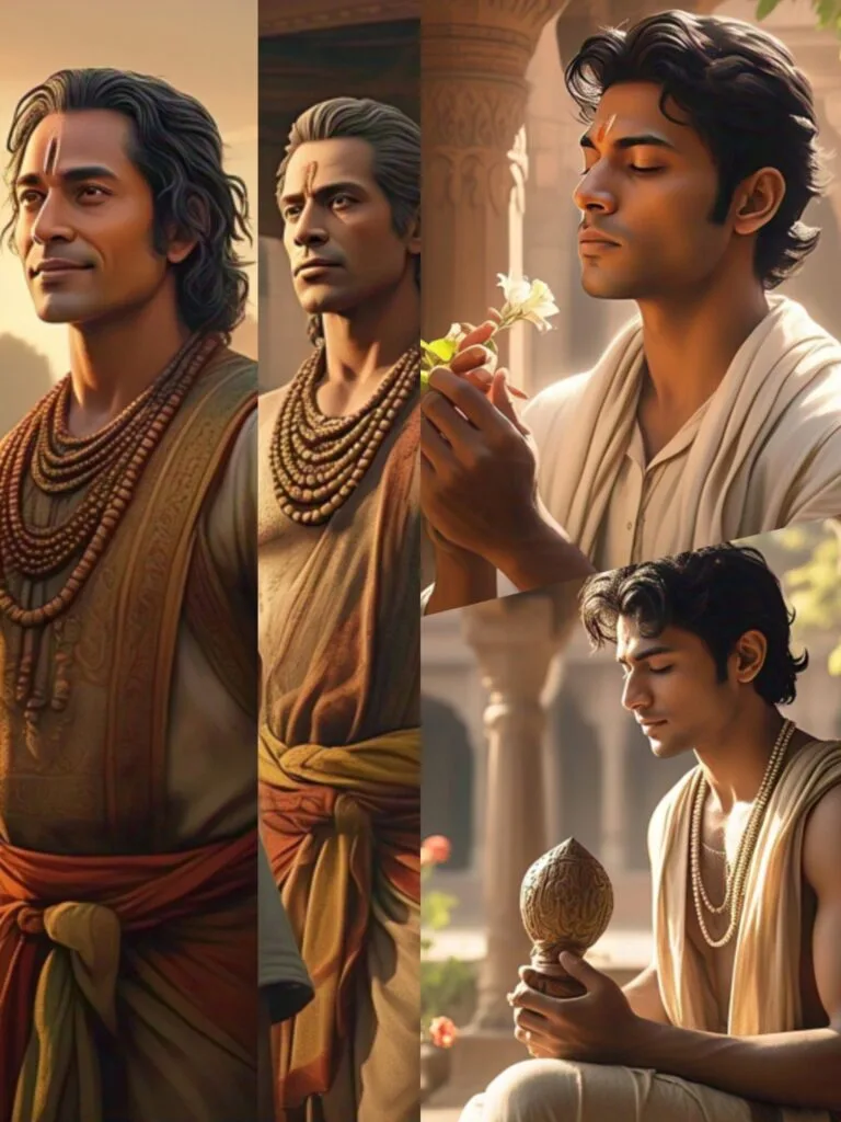 There were two loyal and gifted ministers in the service of Emperor Samudragupta named Harisena and Virasena. Harisena had the ability to judge people's character and intentions by keenly observing them, whereas Virasena had the ability to touch and smell things and predict the properties and nature of those objects. Emperor Samudragupta never made any important decisions without consulting Harisena and Virasena.