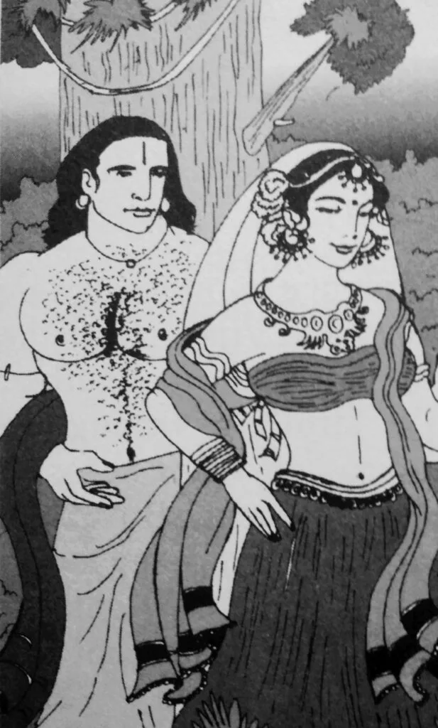 In the garden, Mahesh expressed his feelings to her and asked her to marry him. Apsara Rani rubbed off some of her makeup, revealing her less-pretty self. However, Mahesh refused to be disheartened and acknowledged her true self. "My love for you is not based on beauty. I am more in love with your inner qualities and honesty. My feelings for you remain the same as before," said Mahesh.
