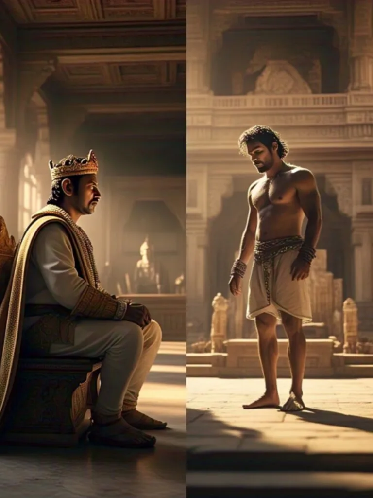 But before Kamal could harm him, Mahesh beheaded him.Soon, Mahesh was arrested on the charges of murdering his brother Kamal and was produced before the court of Pallava King Mahendravarman I.