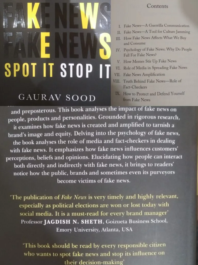 🚨 Fake news alert! Want to be the smartest person in every WhatsApp group? This book is your ultimate weapon against misinformation.