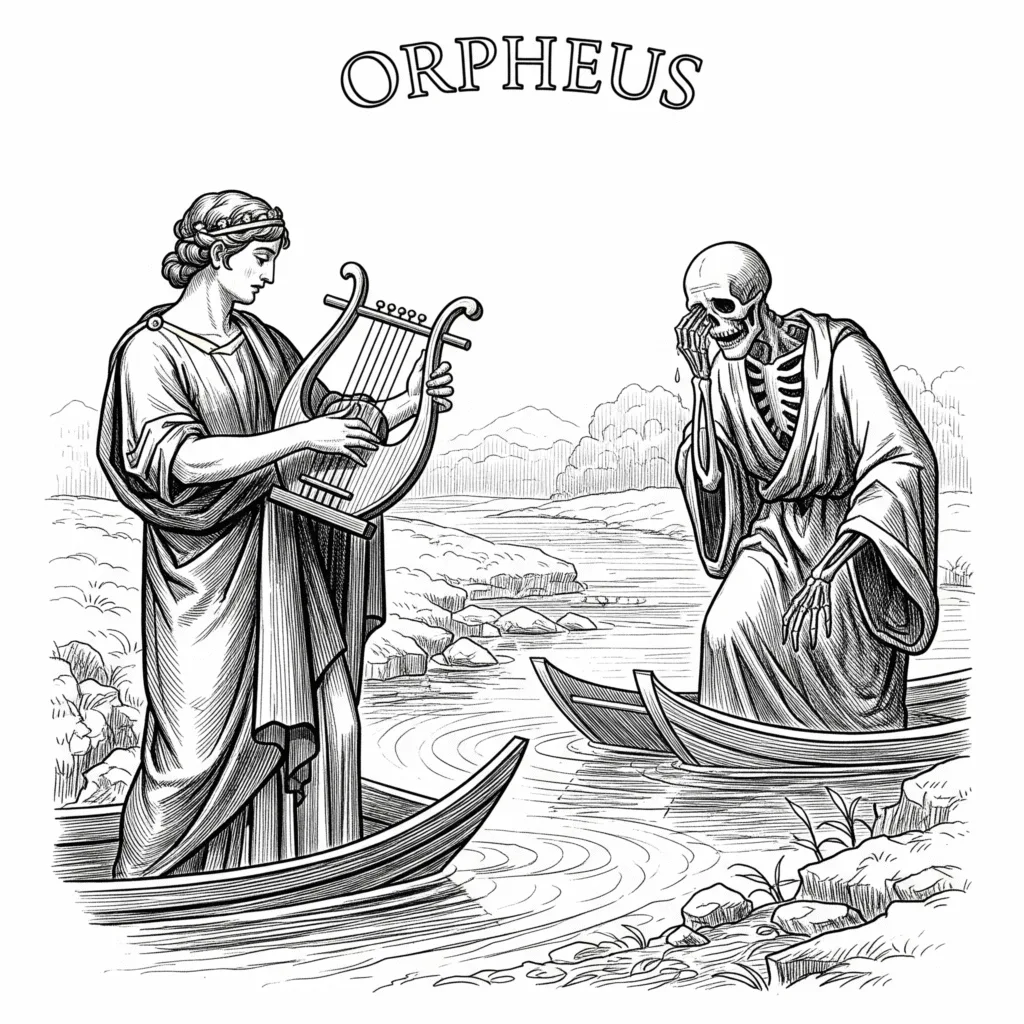 No living man had ever dared the Underworld and returned. But Orpheus was no ordinary man.At the banks of the Styx, Charon, the skeletal ferryman of forgotten souls, barred his way. “The dead do not pay in coin,” he rasped. “They pay in memory.”Orpheus answered with his lute.