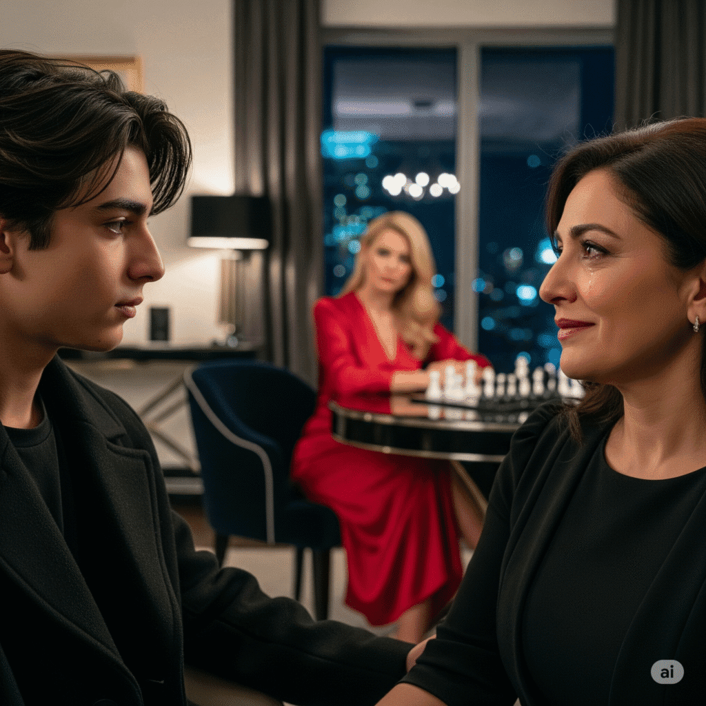 Then, mid-match, he stood and walked over to Maira, who had been silent in the corner. “Ammi,” he whispered, loud enough for the guests to hear, “remember when you said one day I’d show them?” Her eyes misted. “I remember.”