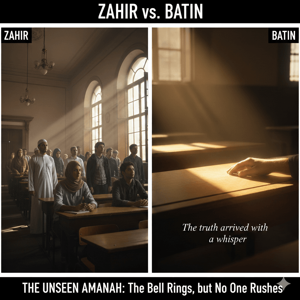 Professor Yasser remained, gathering his papers. He looked at the empty desk in the back, then out at the garden, where the late afternoon sun dappled the path. He whispered a prayer of gratitude, not just for the lesson taught, but for the one received. The truth, he reflected, often arrived not with a shout, but with a whisper from the back row, carrying the weight of a mother’s last, loving command.