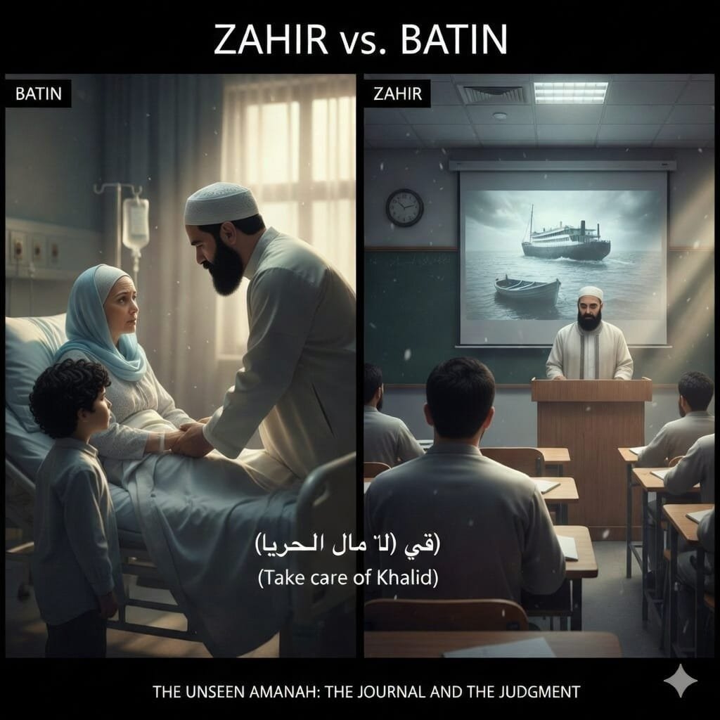 Khalid finally looked up. His eyes were not angry, but held a profound, weary sorrow that seemed too old for his young face. “No, Professor,” he whispered. “But… when my mother was in the hospital, before the cancer took her, she held my father’s hand and said those same words. ‘Take care of Khalid.’”