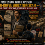 The Professor Who Exposed Trillion-Rupee Education Scam — And Why Your Child’s Seat and Future Were Already Sold