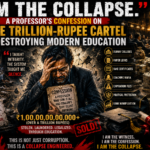 "I AM THE COLLAPSE." A Professor's Confession on the Trillion-Rupee Cartel Destroying Modern Education