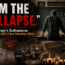 "I AM THE COLLAPSE." A Professor's Confession on India's ₹58,000-Crore Education Mafia